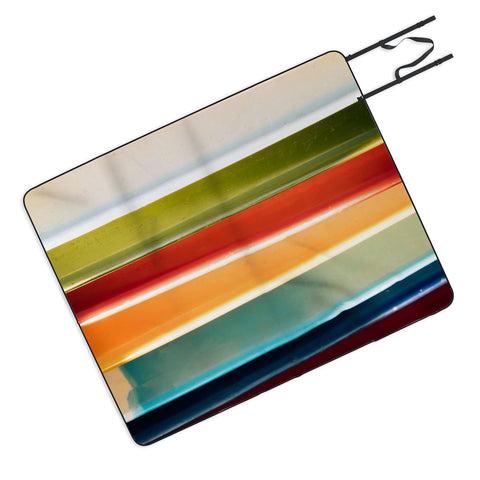 PI Photography and Designs Colorful Surfboards Picnic Blanket