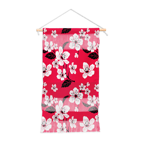 PI Photography and Designs Pink Sakura Cherry Blooms Wall Hanging Portrait