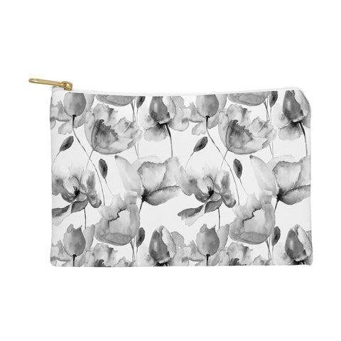 PI Photography and Designs Poppy Floral Pattern Pouch