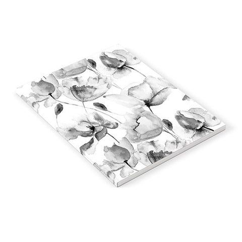 PI Photography and Designs Poppy Floral Pattern Notebook