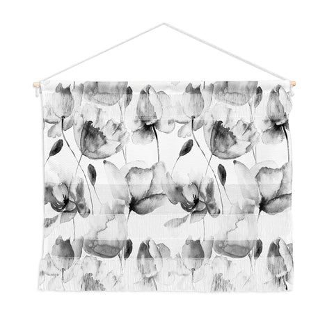 PI Photography and Designs Poppy Floral Pattern Wall Hanging Landscape