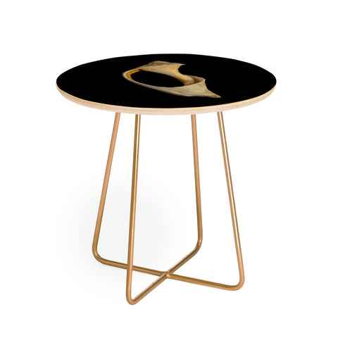 PI Photography and Designs States of Erosion 2 Round Side Table