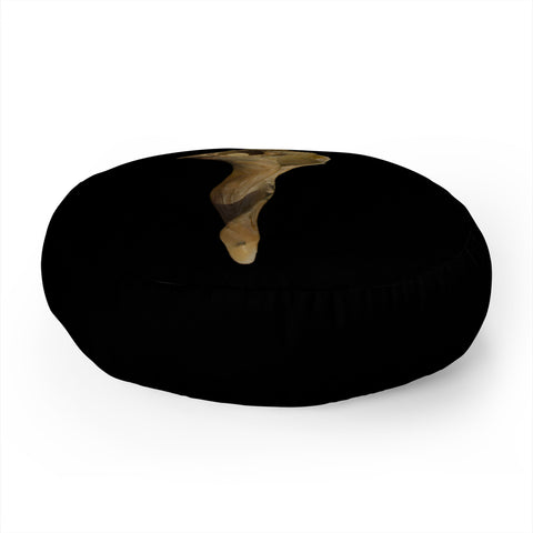 PI Photography and Designs States of Erosion 3 Floor Pillow Round