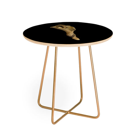 PI Photography and Designs States of Erosion 3 Round Side Table