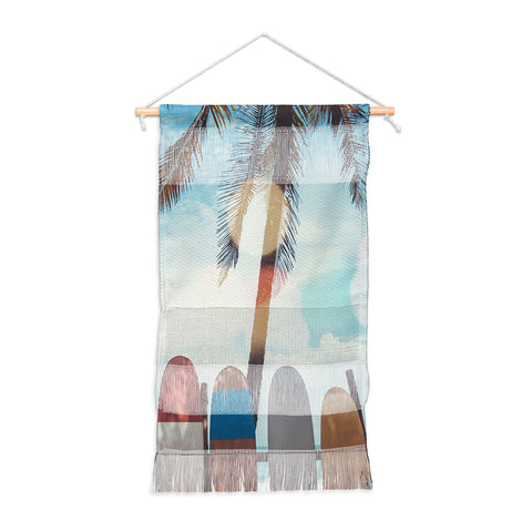 PI Photography and Designs Tropical Surfboard Scene Wall Hanging Portrait
