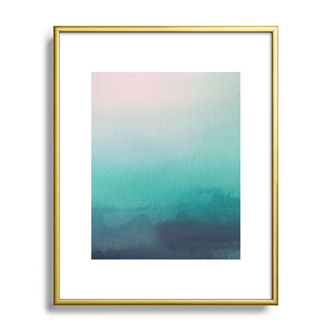 PI Photography and Designs Watercolor Blend Metal Framed Art Print