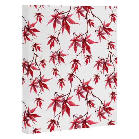 PI Photography and Designs Watercolor Japanese Maple Art Canvas