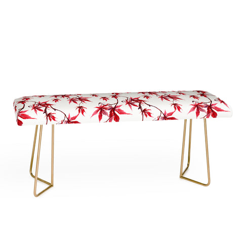 PI Photography and Designs Watercolor Japanese Maple Bench