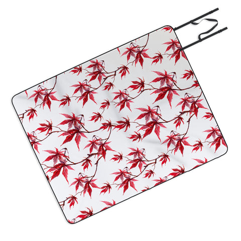 PI Photography and Designs Watercolor Japanese Maple Picnic Blanket