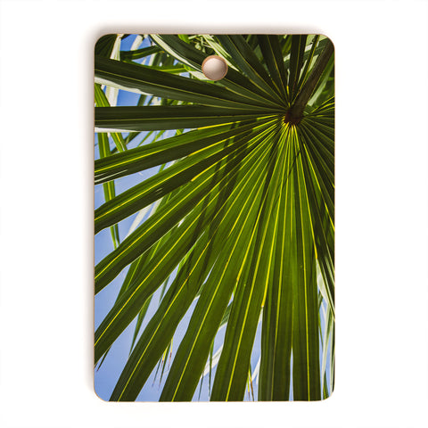 PI Photography and Designs Wide Palm Leaves Cutting Board Rectangle