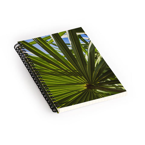 PI Photography and Designs Wide Palm Leaves Spiral Notebook