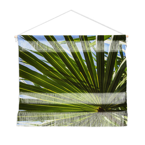 PI Photography and Designs Wide Palm Leaves Wall Hanging Landscape
