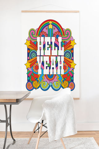 Pilgrim Hodgson Hell Yeah Art Print And Hanger