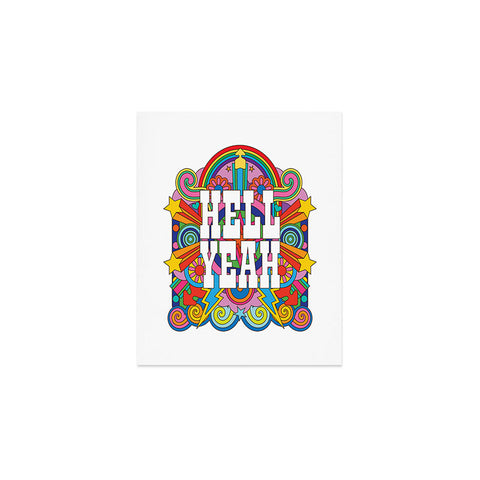 Pilgrim Hodgson Hell Yeah Art Print