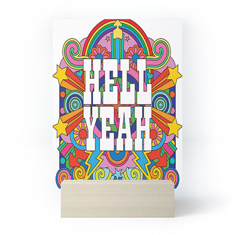 Pilgrim Hodgson Hell Yeah Mini Art Print
