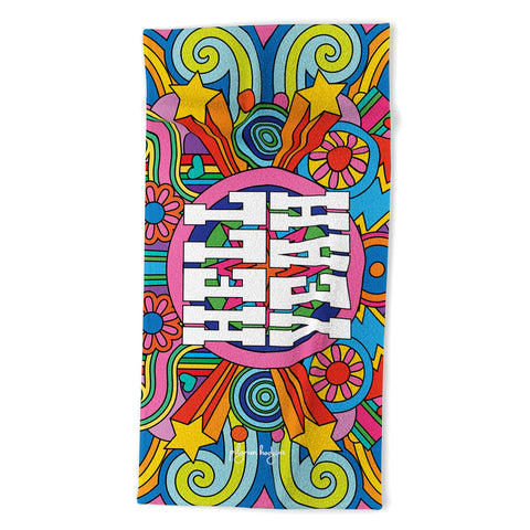 Pilgrim Hodgson Hell Yeah Beach Towel