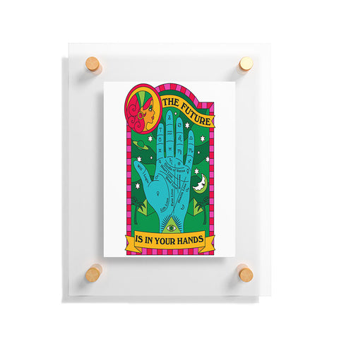 Pilgrim Hodgson The Future is In Your Hands Floating Acrylic Print