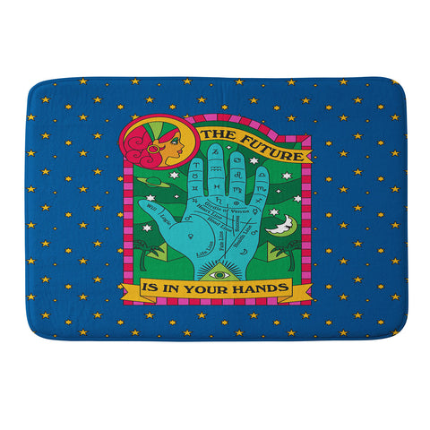 Pilgrim Hodgson The Future is In Your Hands Memory Foam Bath Mat