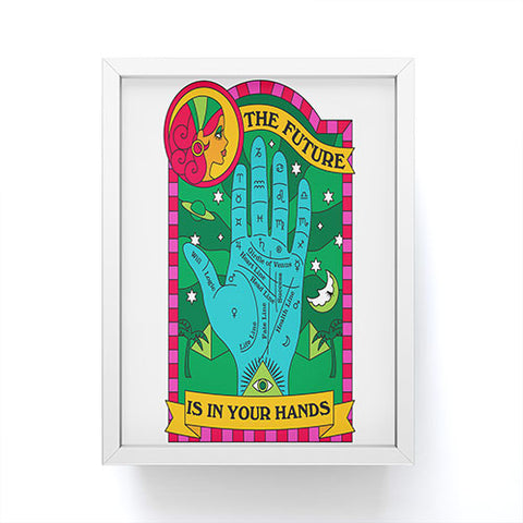 Pilgrim Hodgson The Future is In Your Hands Framed Mini Art Print