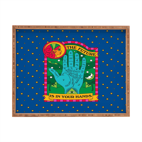 Pilgrim Hodgson The Future is In Your Hands Rectangular Tray
