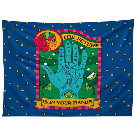 Pilgrim Hodgson The Future is In Your Hands Tapestry