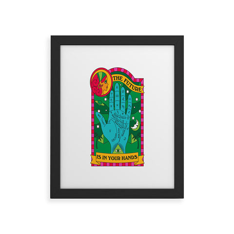 Pilgrim Hodgson The Future is In Your Hands Framed Art Print