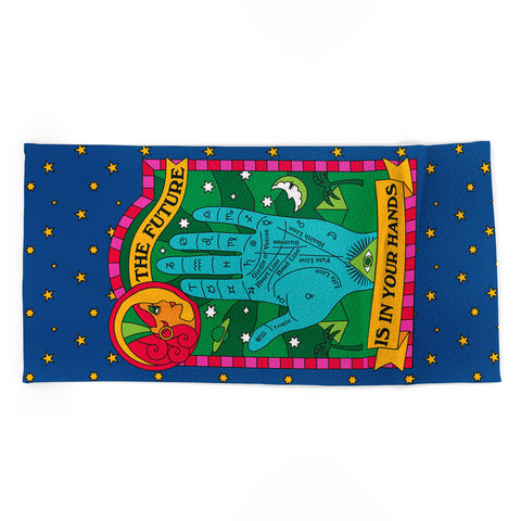 Pilgrim Hodgson The Future is In Your Hands Beach Towel