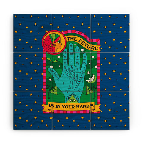 Pilgrim Hodgson The Future is In Your Hands Wood Wall Mural