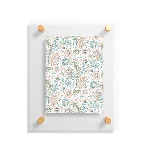 Pimlada Phuapradit Airy Floral Floating Acrylic Print