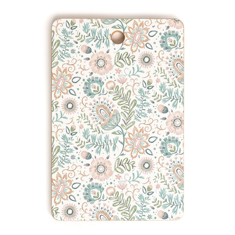 Pimlada Phuapradit Airy Floral Cutting Board Rectangle