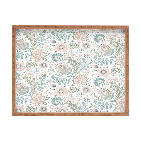 Pimlada Phuapradit Airy Floral Rectangular Tray