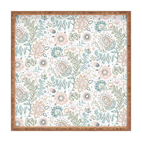 Pimlada Phuapradit Airy Floral Square Tray
