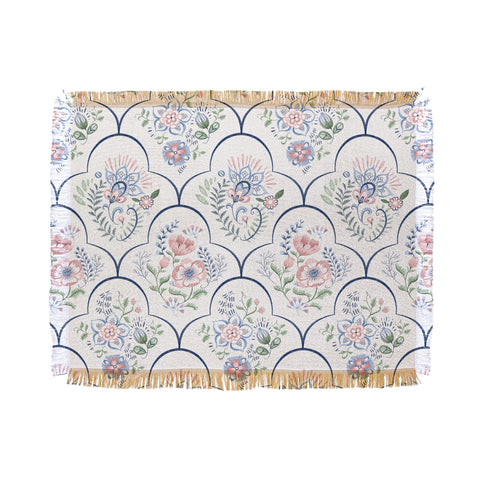 Pimlada Phuapradit Anemone Throw Blanket