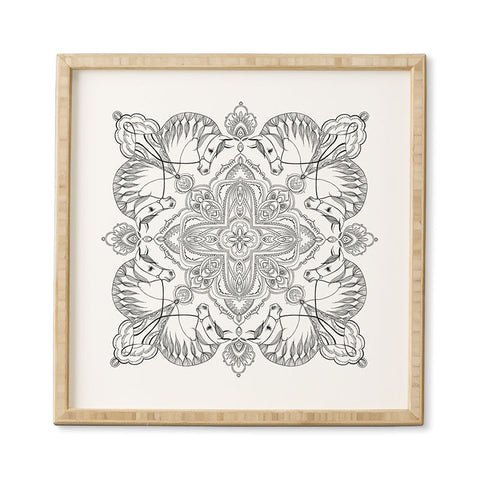 Pimlada Phuapradit Arabian horse Framed Wall Art