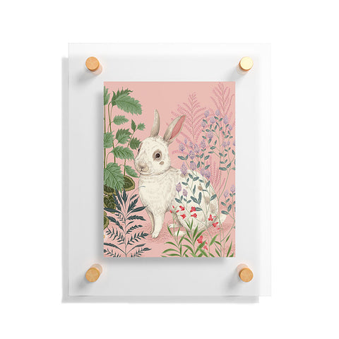 Pimlada Phuapradit Backyard Bunny Floating Acrylic Print