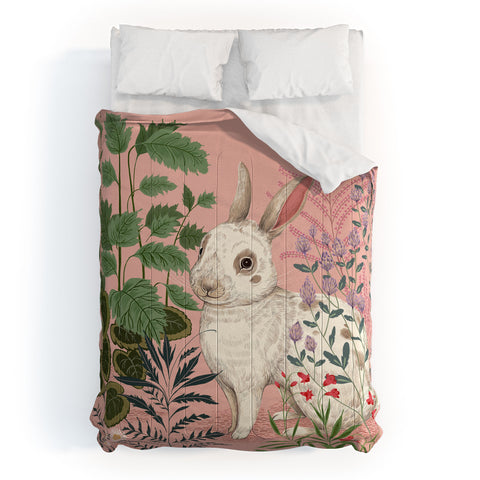 Pimlada Phuapradit Backyard Bunny Comforter
