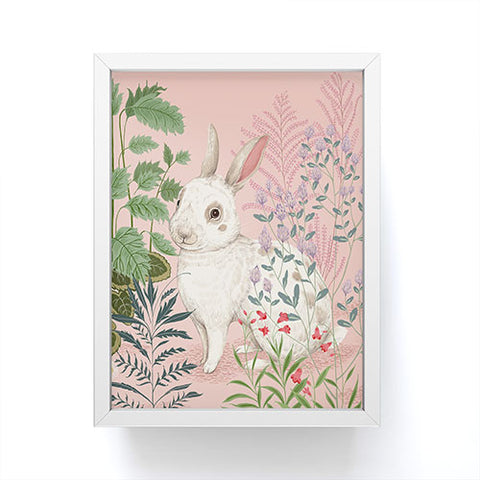Pimlada Phuapradit Backyard Bunny Framed Mini Art Print