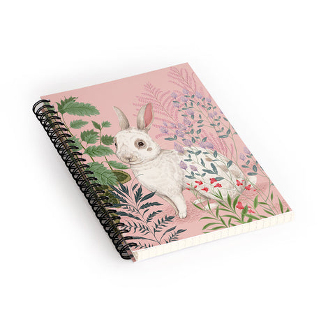 Pimlada Phuapradit Backyard Bunny Spiral Notebook