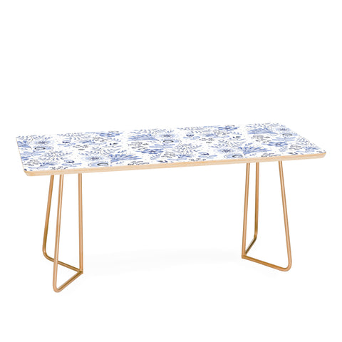 Pimlada Phuapradit Blue and white floral 1 Coffee Table