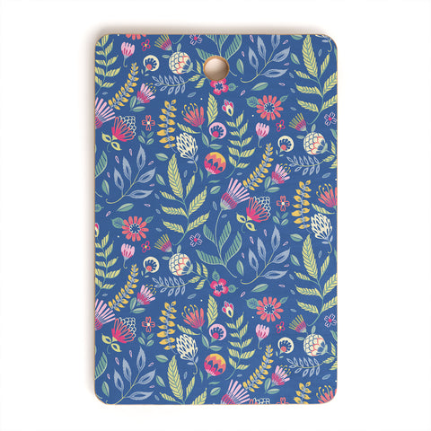 Pimlada Phuapradit Blue Belle Cutting Board Rectangle