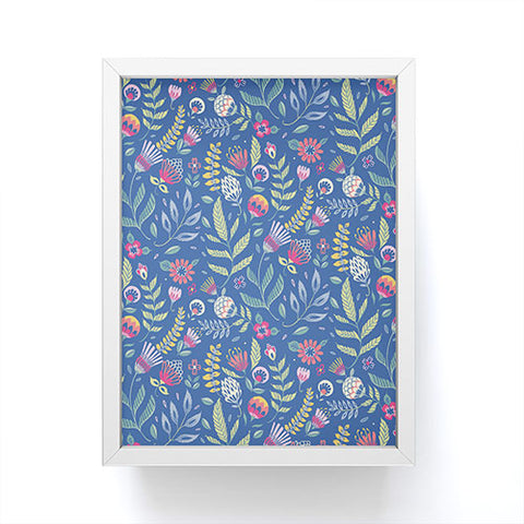 Pimlada Phuapradit Blue Belle Framed Mini Art Print