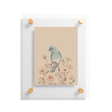 Pimlada Phuapradit Blue Bird 02 Floating Acrylic Print