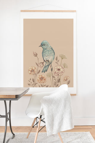 Pimlada Phuapradit Blue Bird 02 Art Print And Hanger