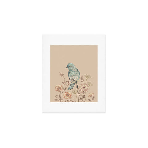 Pimlada Phuapradit Blue Bird 02 Art Print
