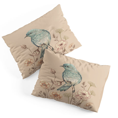 Pimlada Phuapradit Blue Bird 02 Pillow Shams