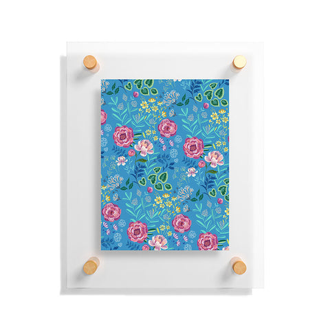 Pimlada Phuapradit Blue Garden Floating Acrylic Print