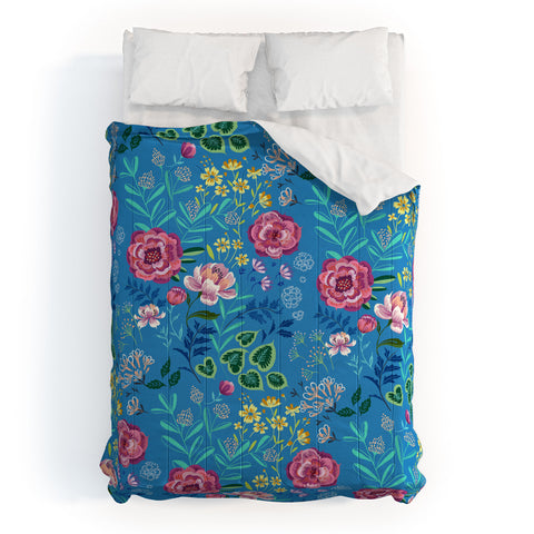 Pimlada Phuapradit Blue Garden Comforter