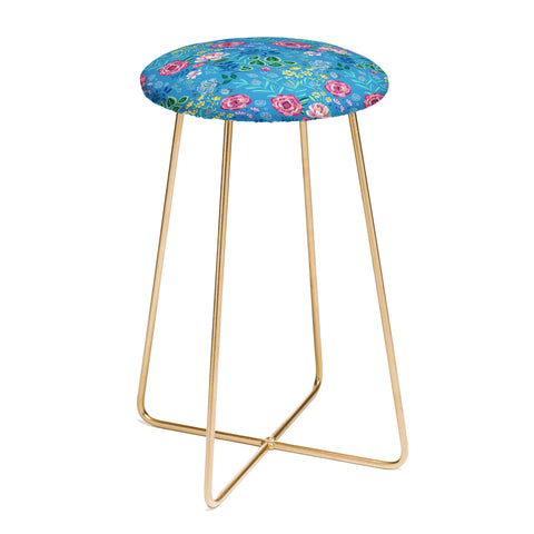 Pimlada Phuapradit Blue Garden Counter Stool