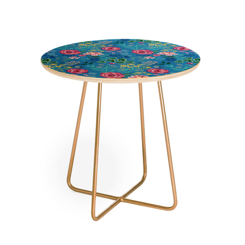 Pimlada Phuapradit Blue Garden Round Side Table