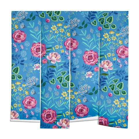 Pimlada Phuapradit Blue Garden Wall Mural